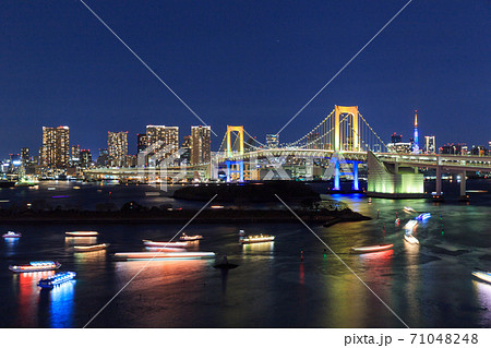 東京_お台場イルミネーション夜景 東京_お台場イルミネーション夜景 71048248