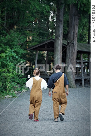 凛とした静寂の信州あずみ野穂高神社 凛とした静寂の信州あずみ野穂高神社 71048362