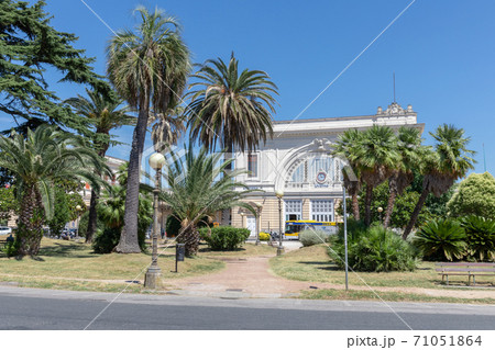 Panoramic view of railway station of Lovorno Panoramic view of railway station of Lovorno 71051864