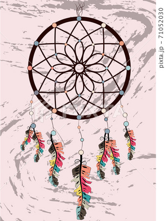 Native American Indian Dream Catcher のイラスト素材