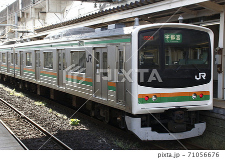 宇都宮線205系(元京葉線車両:宇都宮⇔黒磯) 宇都宮線205系(元京葉線車両:宇都宮⇔黒磯) 71056676