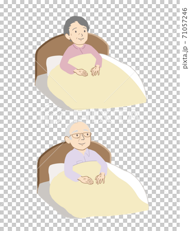 老人坐在床上(不排隊) 老人坐在床上(不排隊) 71057246