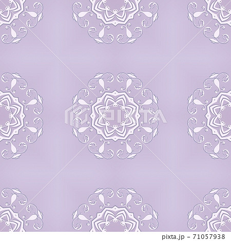 Purple vintage, retro design ornate, beauty floral pattern, texture 71057938