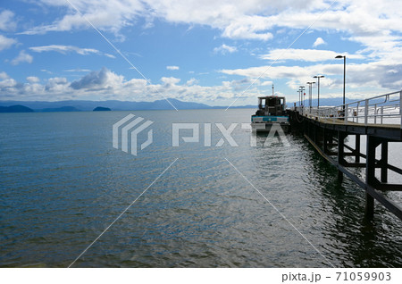 今津港 竹生島クルーズ 琵琶湖 今津港 竹生島クルーズ 琵琶湖 71059903