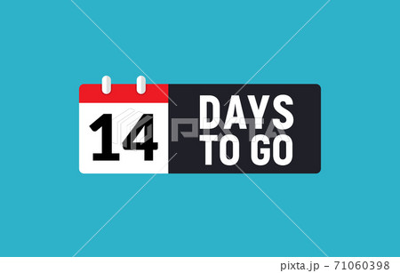 14 days to go last countdown icon. Eleven days go sale price offer promo deal timer, 14 days only 14 days to go last countdown icon. Eleven days go sale price offer promo deal timer, 14 days only 71060398