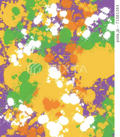 カラフルビビッドな背景イラストのイラスト素材