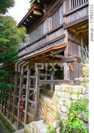 竹生島神社 参拝道 舟廊下 重要文化財 竹生島神社 参拝道 舟廊下 重要文化財 71062115