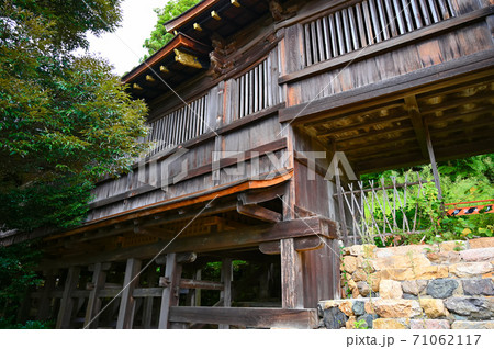 竹生島神社 参拝道 舟廊下 重要文化財 竹生島神社 参拝道 舟廊下 重要文化財 71062117