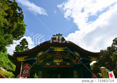 竹生島宝厳寺 国宝 唐門 竹生島宝厳寺 国宝 唐門 71063714