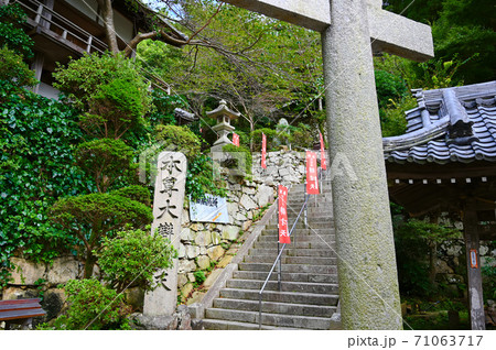 竹生島宝厳寺 参道 竹生島宝厳寺 参道 71063717