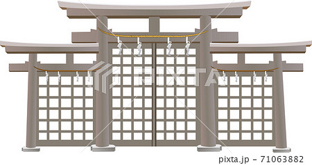 大神神社　鳥居 71063882