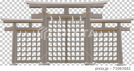 大神神社　鳥居 71063882