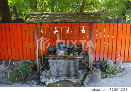 河合神社の手水舎 河合神社の手水舎 71064228