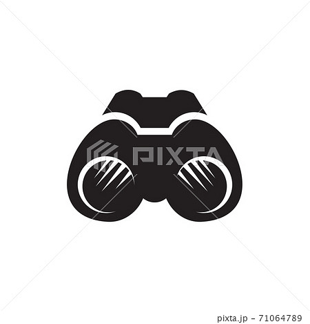Binocular icon logo design template 71064789