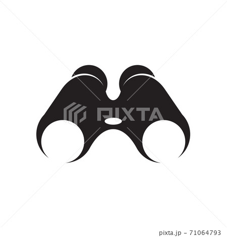 Binocular icon logo design template 71064793