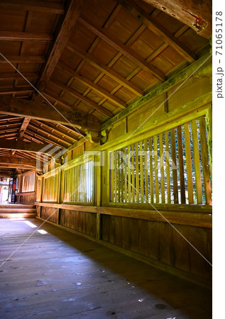 竹生島宝厳寺 舟廊下 重要文化財 竹生島宝厳寺 舟廊下 重要文化財 71065178