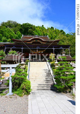 都久夫須麻神社　本殿　国宝　竹生島 71065411