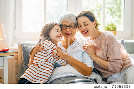 family spending time together family spending time together 71065638