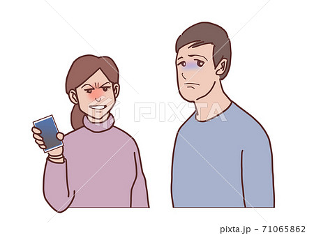 スマホは男女のトラブルの元 71065862