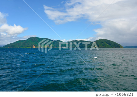 琵琶湖　菅浦の湖岸集落 71066821