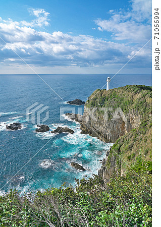 【足摺岬展望台 灯台】 高知県土佐清水市足摺岬 【足摺岬展望台 灯台】 高知県土佐清水市足摺岬 71066994