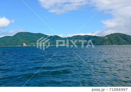 琵琶湖　菅浦の湖岸集落 71066997