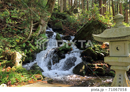 秋山郷 見玉不動尊の滝 71067058
