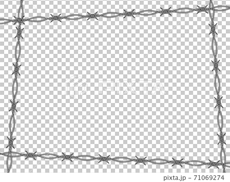 Barbed wire frame 2 71069274
