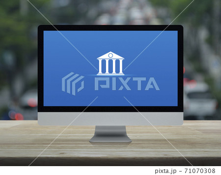 Business banking online concept Business banking online concept 71070308