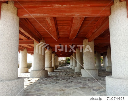 晋州城 チョクソクル 柱 71074493