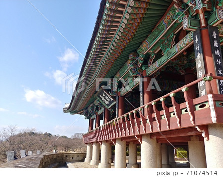 晋州城 チョクソクル 城 71074514