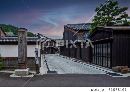 小浜西組 三丁町 の町並　丹後街道 71078161