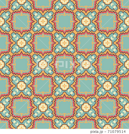 seamless pattern: detailed persian carpet, Oriental carpet seamless pattern 71079514