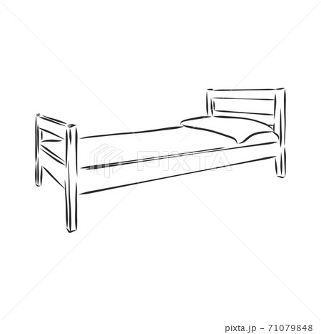Bed Drawing  How To Draw A Bed Step By Step
