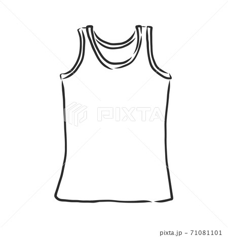 T-shirt vector illustration. t-shirt, vector 71081101