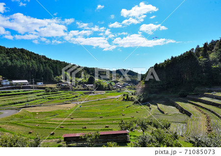 上代田の秋の風景・八百津町 71085073
