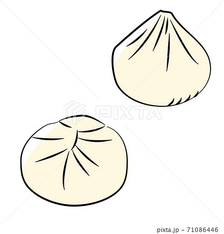 日本食 お節 秋 縁起物 栗きんとん イラストのイラスト素材