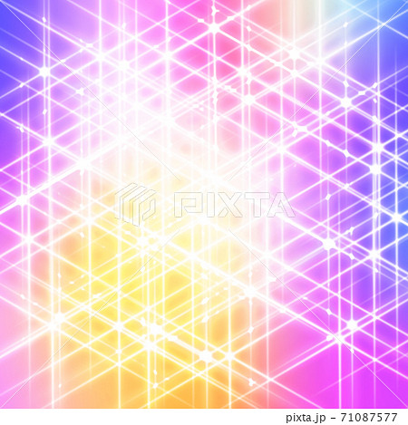 背景素材 キラキラ背景 カラフルなイメージ 1 3 のイラスト素材