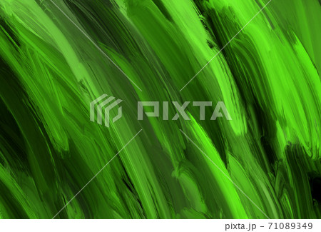 Deep black and bright green striped background 71089349