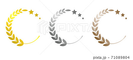 ランキングのメダルセット(数字なし/光沢あり) ランキングのメダルセット(数字なし/光沢あり) 71089804