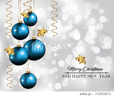 2021 Merry Christmas background for your seasonal invitations, festival posters, greetings cards. 71093971