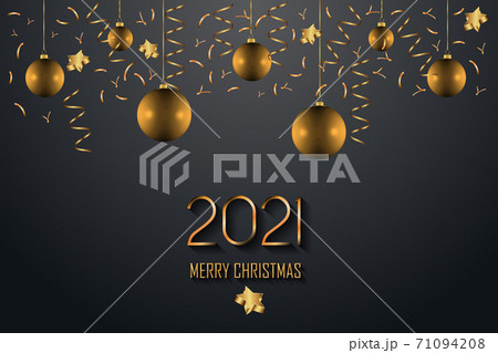 2021 Merry Christmas background for your seasonal invitations, festival posters, greetings cards. 2021 Merry Christmas background for your seasonal invitations, festival posters, greetings cards. 71094208