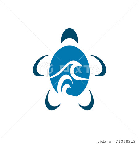 Turtle animal logo design template 71098515