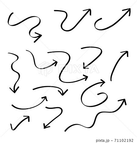 矢印 イラスト 記号 71102192