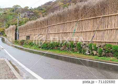 石川_大沢の間垣集落景観 石川_大沢の間垣集落景観 71102680