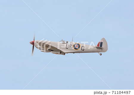 イギリス空軍スピットファイアMk.IX水平飛行 イギリス空軍スピットファイアMk.IX水平飛行 71104497