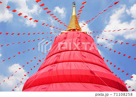 Temple fair of Wat Saket, the Golden Mount temple  71108258
