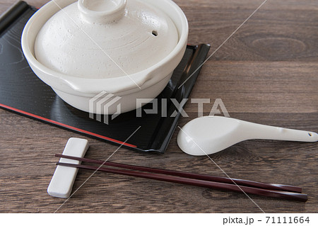 土鍋 和食器イメージ素材 土鍋 和食器イメージ素材 71111664