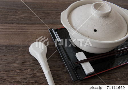 土鍋 和食器イメージ素材 土鍋 和食器イメージ素材 71111669