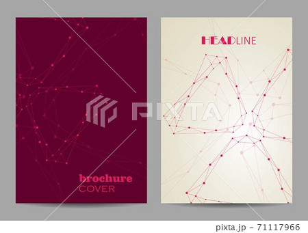 Vector templates for brochure cover in A4 size. Vector templates for brochure cover in A4 size. 71117966
